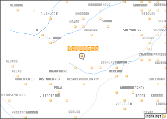 map of Dāvūdgar