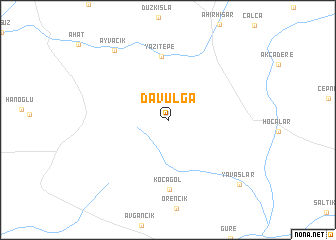 map of Davulga