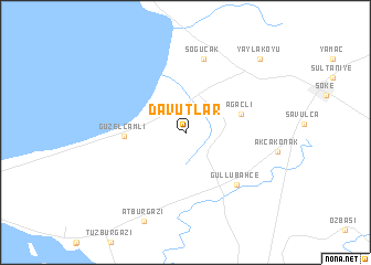 map of Davutlar