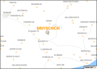 map of Davydchichi