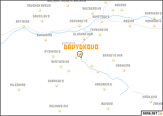 map of Davydkovo