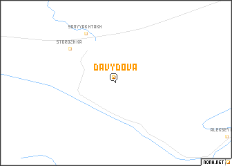 map of Davydova
