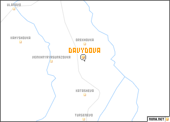 map of (( Davydova ))