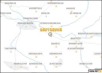 map of Davydovka