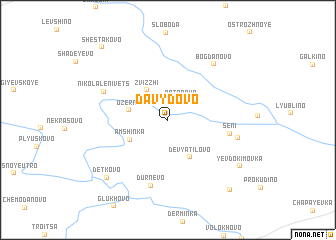 map of Davydovo