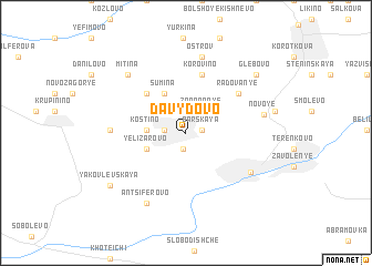 map of Davydovo