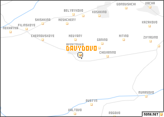 map of Davydovo