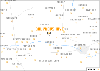 map of Davydovskoye