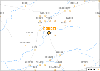 map of Dawaci