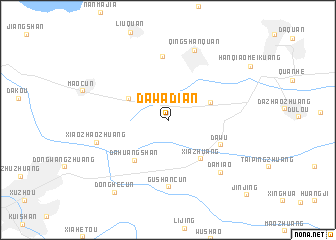 map of Dawadian