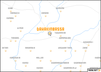 map of Dawakin Bassa