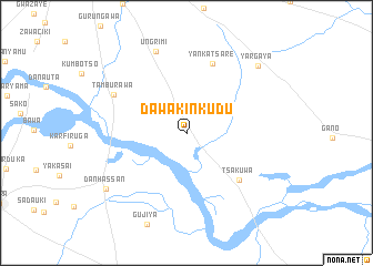 map of Dawakin Kudu