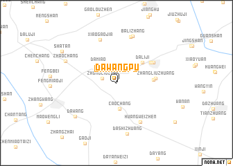 map of Dawangpu
