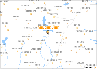 map of Dawangying