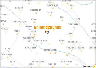 map of Dawangzhuang