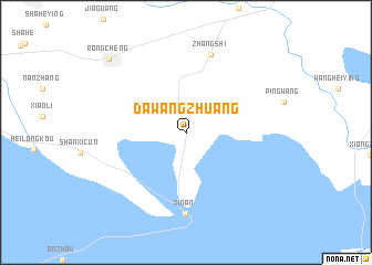 map of Dawangzhuang