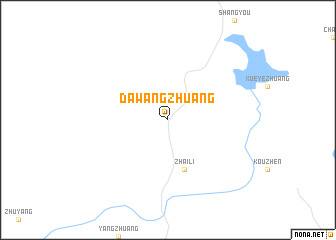 map of Dawangzhuang