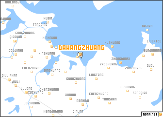 map of Dawangzhuang