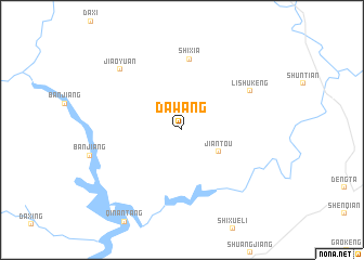 map of Dawang