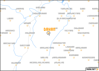 map of Dawan