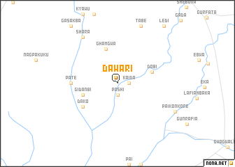 map of Dawari