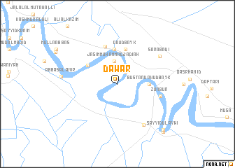 map of Dawar