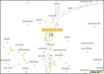 map of Dawashīsh