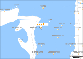 map of Dawatou