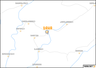 map of Dawa