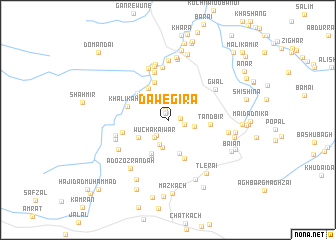 map of Dāwegīra