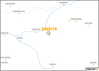 map of Daweita