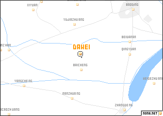 map of Dawei