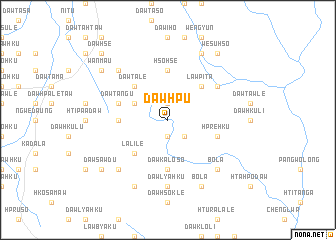 map of Dawhpu