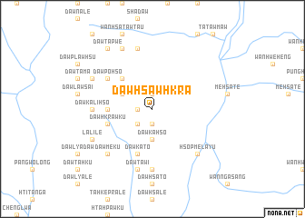 map of Daw Hsawhkra