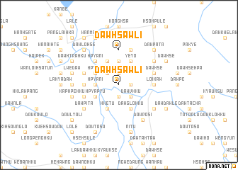 map of Daw Hsawli