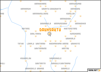 map of Daw Hsawtü