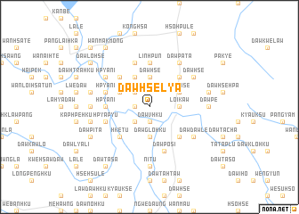 map of Daw Hsè-lya