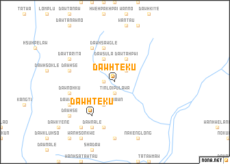 map of Daw Htè-ku