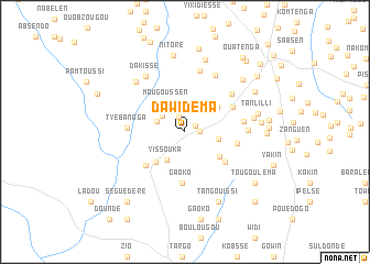 map of Dawidéma
