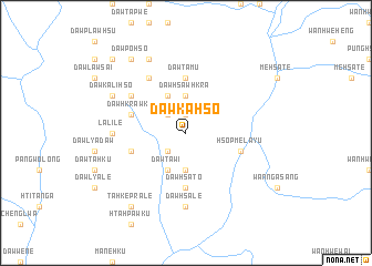 map of Daw Ka-hso