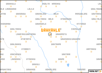 map of Dawkawlè