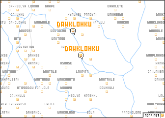 map of Dawklo-hku