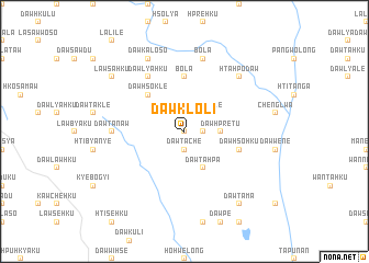 map of Dawklo-li