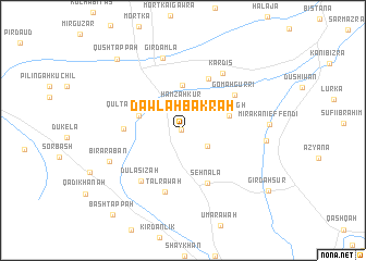 map of Dawlah Bakrah