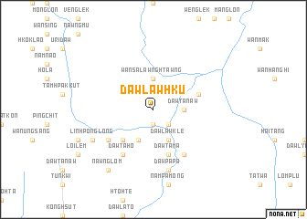 map of Dawlaw-hku