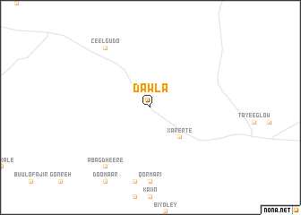 map of Dawla