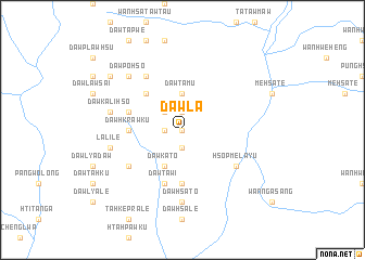map of Daw La