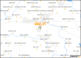 map of Dawley