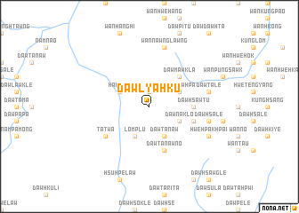 map of Dawlya-hku