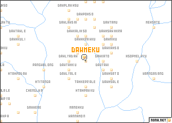 map of Daw Mè-ku